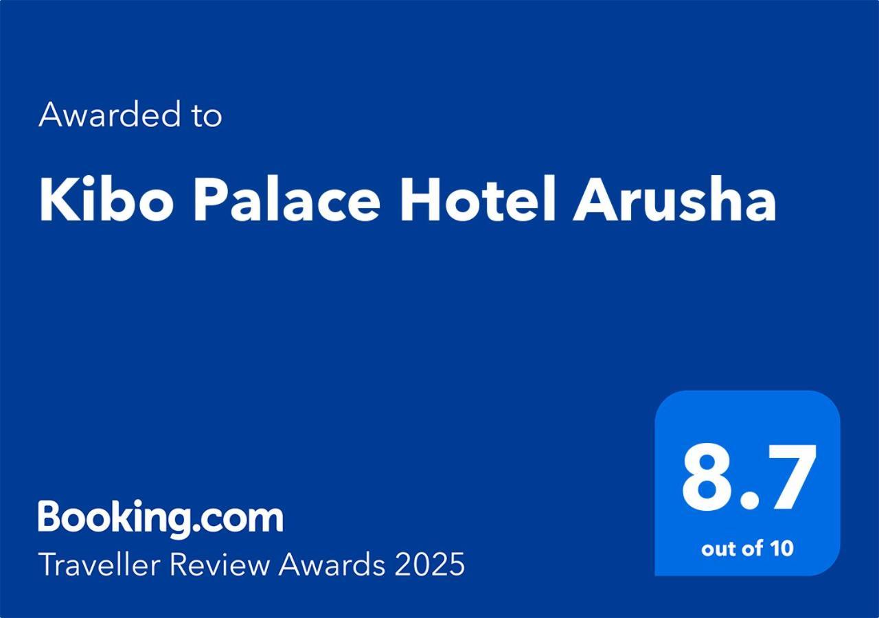 Kibo Palace Hotel Arusha Exterior foto